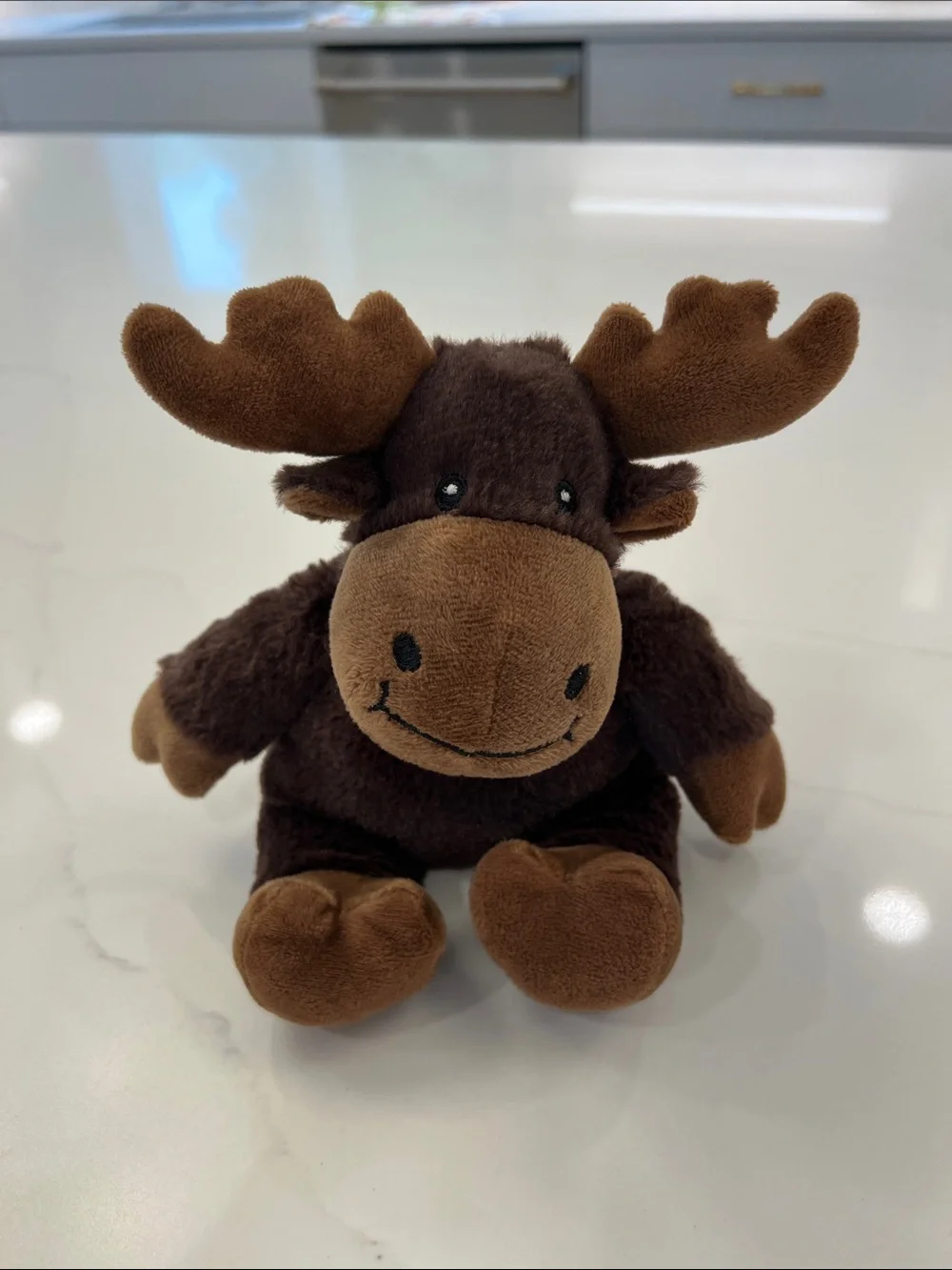 Warmies Bundle Plush Hippo, Moose, Hedgehog, and Eagle